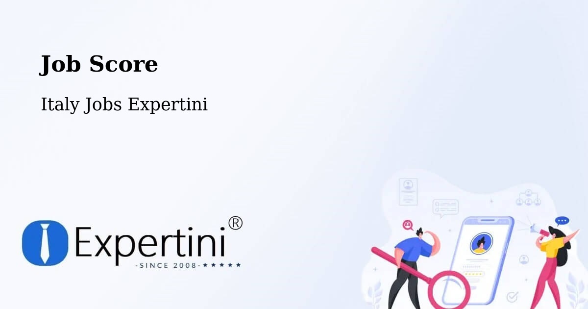 Job Score & Job Description Score Tool – Milan - Italy Jobs Expertini