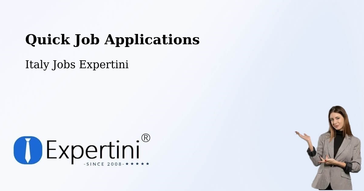 Quick Apply Feature – Milan - Italy Jobs Expertini